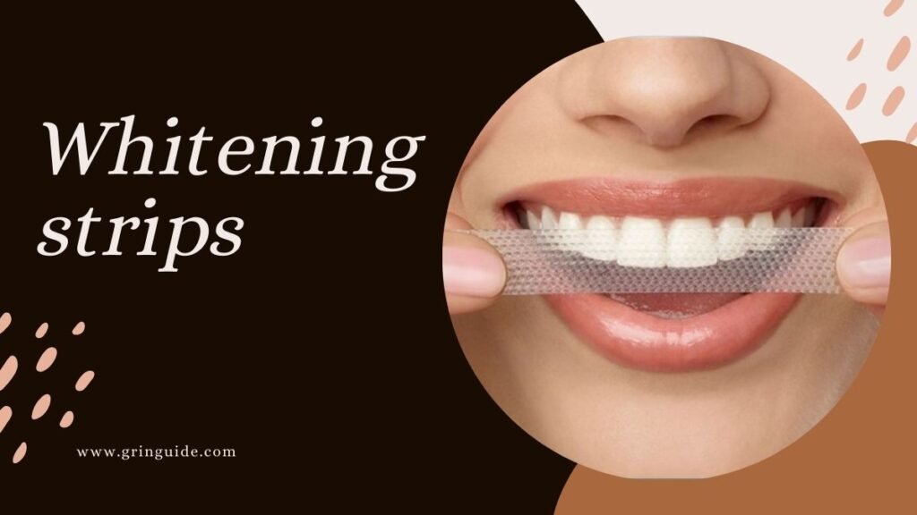 whiten teeth using whitening strips